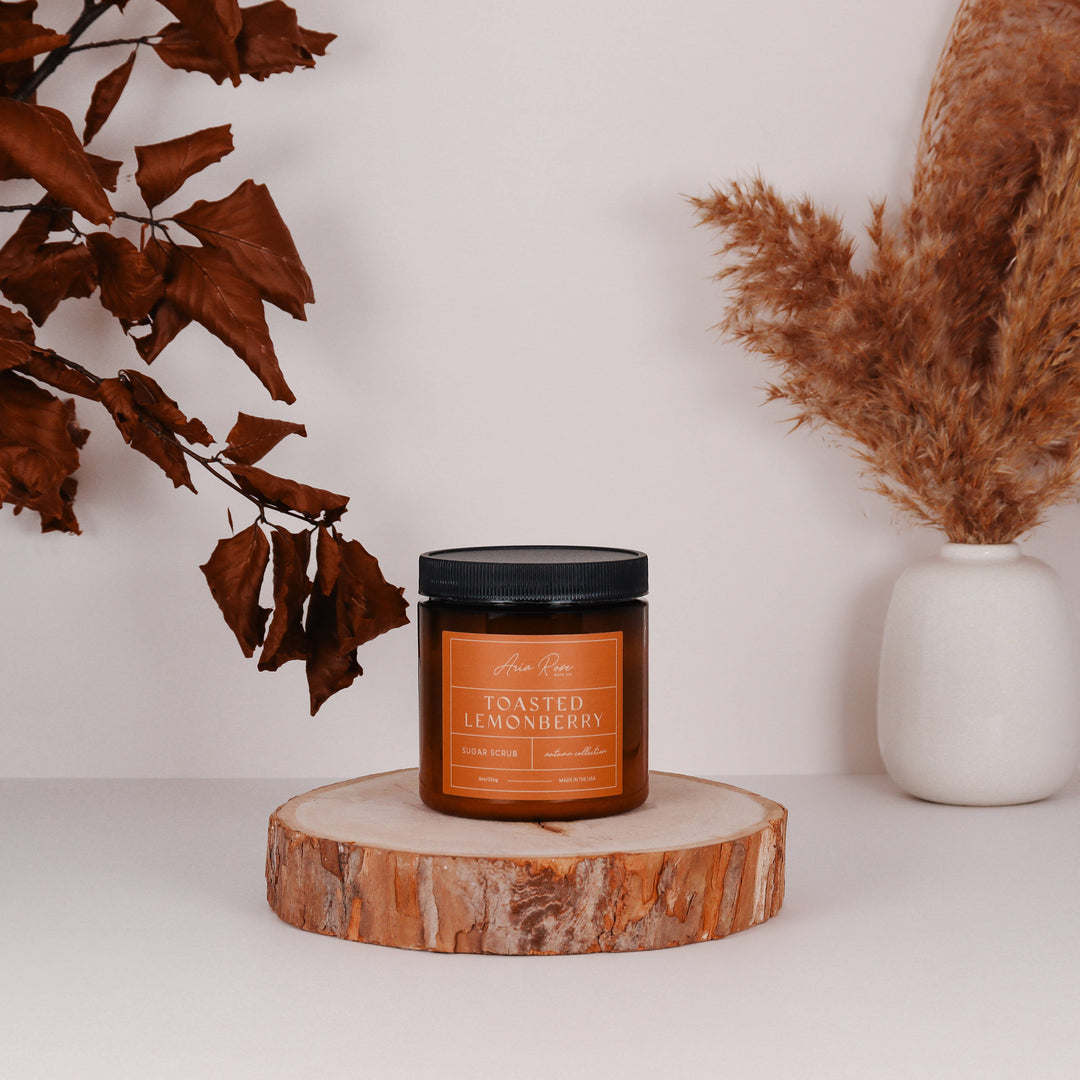 Toasted Lemonberry Sugar Scrub - Autumn Collection