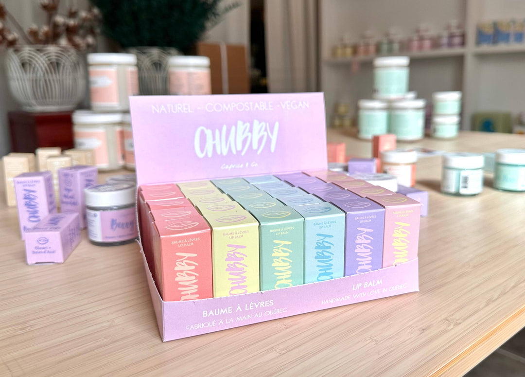 CHUBBY - Vegan Lip Balm: Chaï Vanille ( Vanilla Chai )