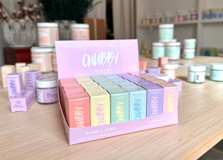CHUBBY - Vegan Lip Balm: Chaï Vanille ( Vanilla Chai )