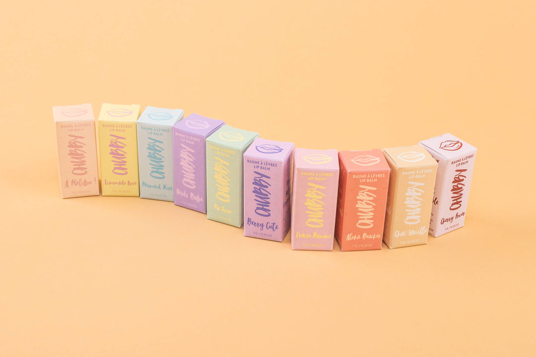 CHUBBY - Vegan Lip Balm: Chaï Vanille ( Vanilla Chai )