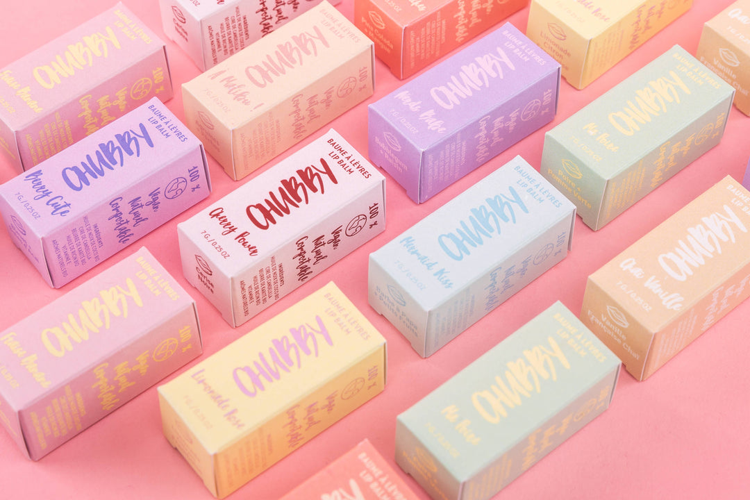 CHUBBY - Vegan Lip Balm: Chaï Vanille ( Vanilla Chai )