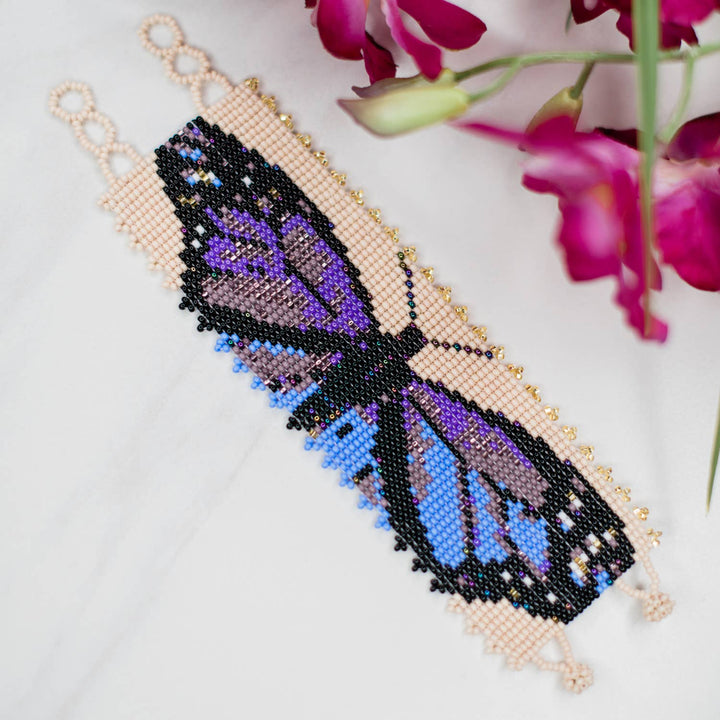 Purple Butterfly Cuff: Assorted