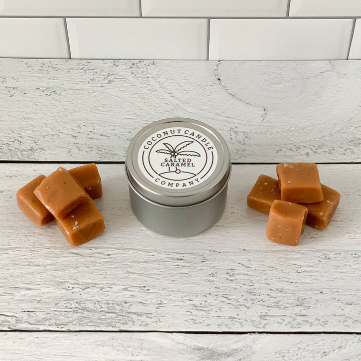 Salted Caramel: 6oz Glass Jar