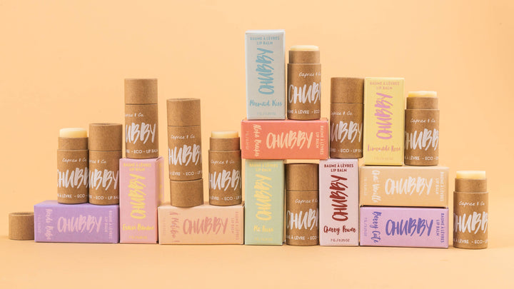 CHUBBY - Vegan Lip Balm: Chaï Vanille ( Vanilla Chai )